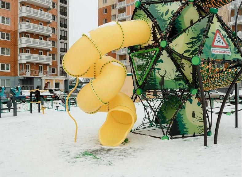 Детская игровая площадка по Губернаторской Программе “Подмосковье-2018”