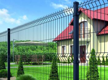 zabor iz 3d sekcij ustanovka pod klyuch
